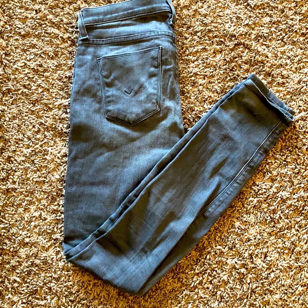 Hudson gray skinny jeans